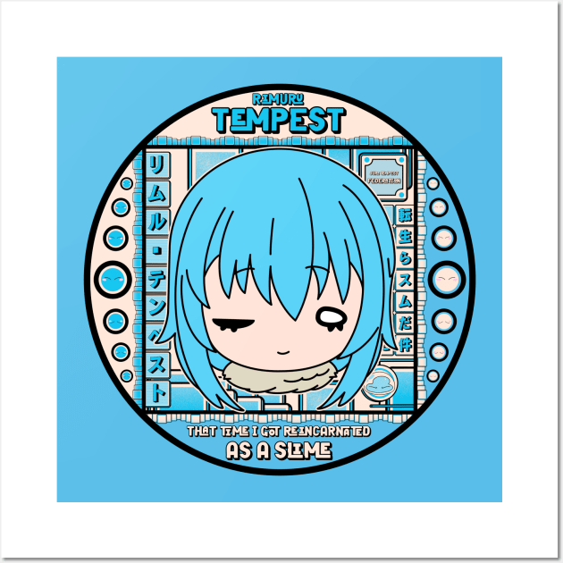 Rimuru Tempest - That Time I Got Reincarnated as a Slime Wall Art by InalZ